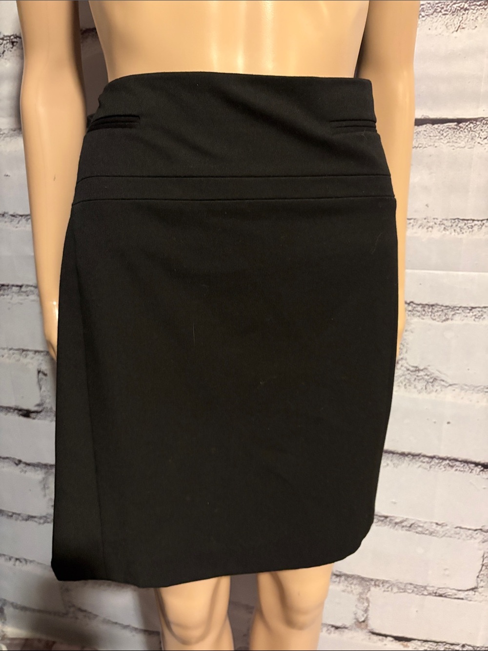 Express Black Knee-Length Pencil Skirt Size 10
